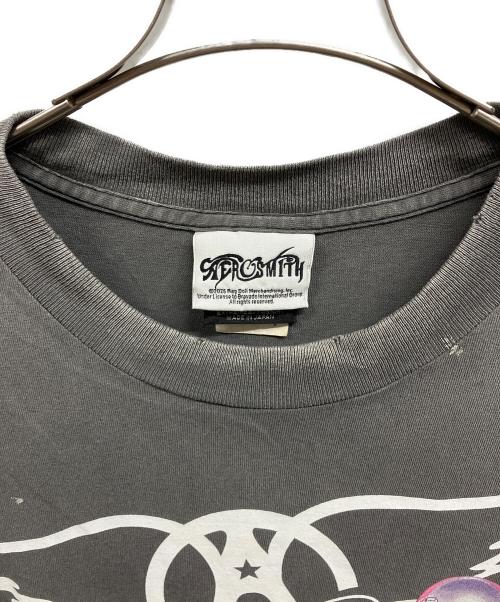 SAINT MICHAEL（セントマイケル）SAINT MICHAEL (セントマイケル) AEROSMITH (エアロスミス) AS SS T-SHIRT AEROSMITH/SAINT MICHAEL/AEROSMITH グレー サイズ:Lの古着・服飾アイテム