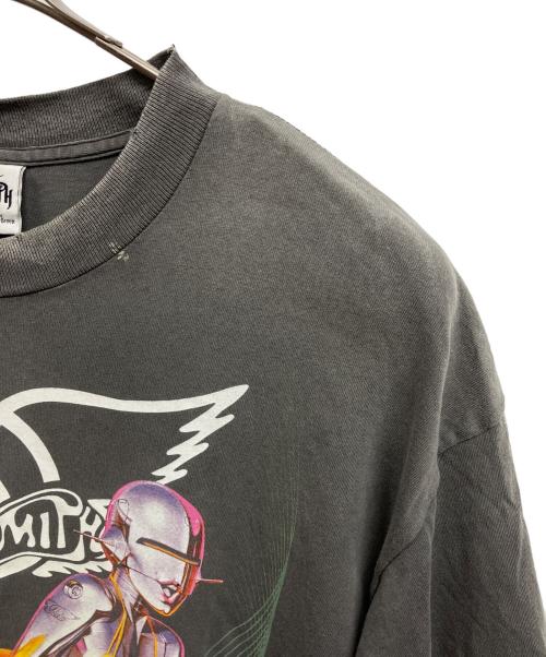 SAINT MICHAEL（セントマイケル）SAINT MICHAEL (セントマイケル) AEROSMITH (エアロスミス) AS SS T-SHIRT AEROSMITH/SAINT MICHAEL/AEROSMITH グレー サイズ:Lの古着・服飾アイテム