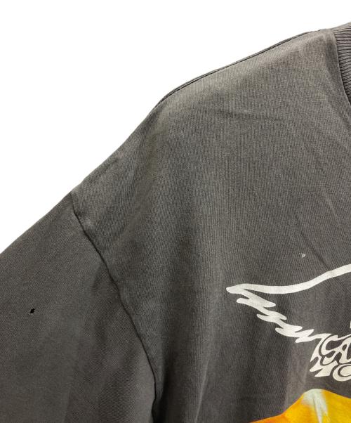 SAINT MICHAEL（セントマイケル）SAINT MICHAEL (セントマイケル) AEROSMITH (エアロスミス) AS SS T-SHIRT AEROSMITH/SAINT MICHAEL/AEROSMITH グレー サイズ:Lの古着・服飾アイテム
