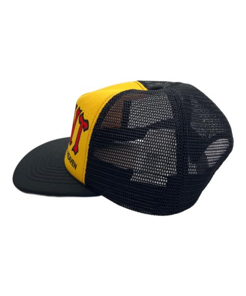 SAINT MICHAEL（セントマイケル）SAINT MICHAEL (セントマイケル) MESH CAP/SAINT/SAINT MICHAEL ブラック・イエローの古着・服飾アイテム