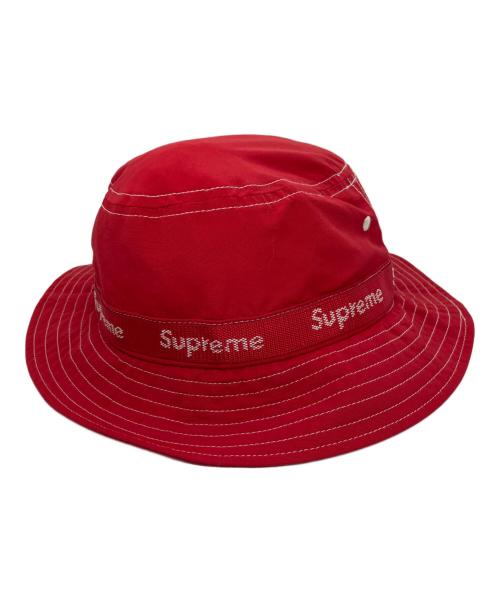 SUPREME（シュプリーム）Supreme (シュプリーム) Webbing Crusher/Supreme レッド サイズ:MEDIUM/LARGEの古着・服飾アイテム