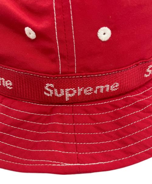SUPREME（シュプリーム）Supreme (シュプリーム) Webbing Crusher/Supreme レッド サイズ:MEDIUM/LARGEの古着・服飾アイテム