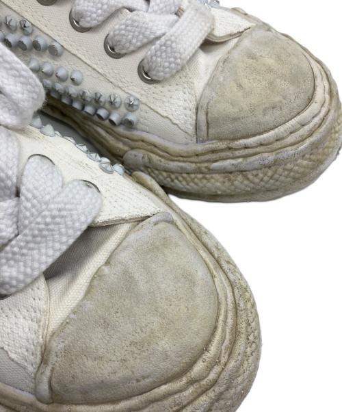 Maison MIHARA YASUHIRO（メゾン ミハラ ヤスヒロ）Maison MIHARA YASUHIRO (メゾン ミハラ ヤスヒロ) キャンバススニーカー/Maison MIHARA YASUHIRO(メゾン ミハラヤスヒロ) ホワイト サイズ:41の古着・服飾アイテム