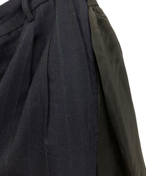 COMME des GARCONS（コムデギャルソン）COMME des GARÇONS (コムデギャルソン) mock skirt trousers ブラック×ネイビー サイズ:Sの古着・服飾アイテム