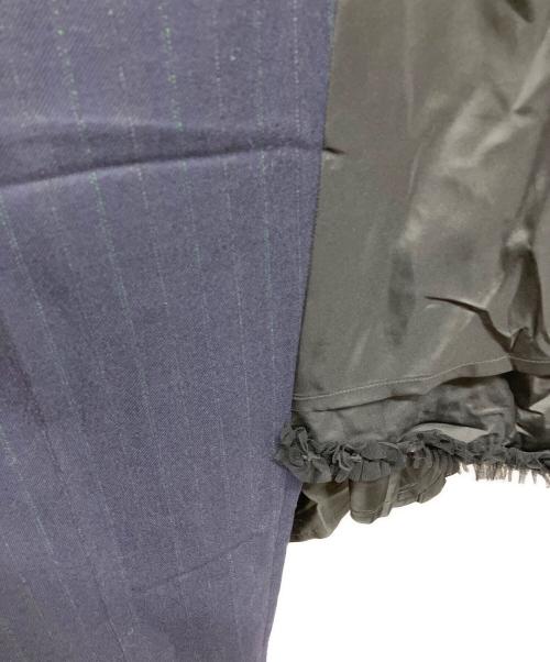 COMME des GARCONS（コムデギャルソン）COMME des GARÇONS (コムデギャルソン) mock skirt trousers ブラック×ネイビー サイズ:Sの古着・服飾アイテム