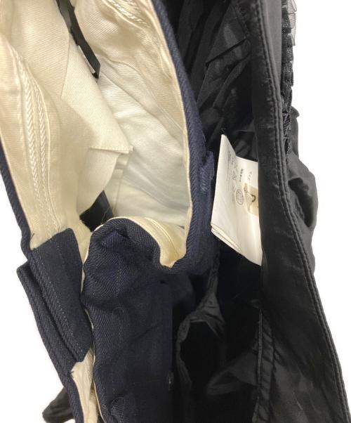 COMME des GARCONS（コムデギャルソン）COMME des GARÇONS (コムデギャルソン) mock skirt trousers ブラック×ネイビー サイズ:Sの古着・服飾アイテム
