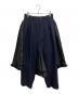 COMME des GARÇONS（コムデギャルソン）の古着「mock skirt trousers」｜ブラック×ネイビー