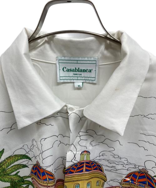 CASABLANCA（カサブランカ）Casablanca (カサブランカ) HOLIDAY STYLE/Casablanca ホワイト・ブルー サイズ:XLの古着・服飾アイテム