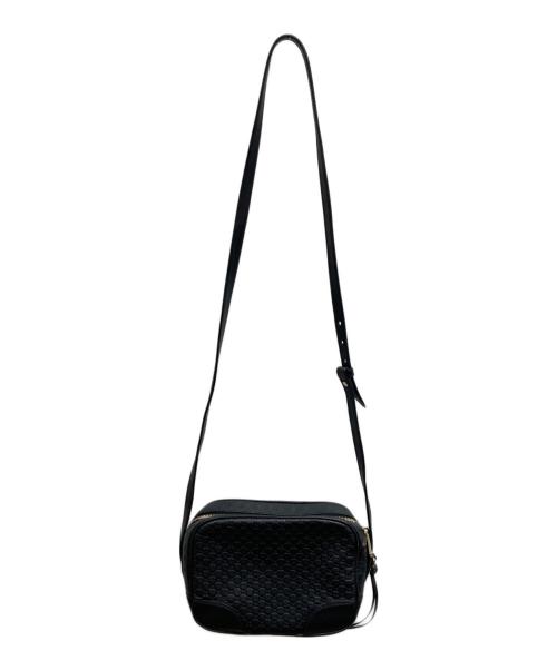 GUCCI（グッチ）GUCCI (グッチ) マイクロシグネチャーショルダーバッグ ブラックの古着・服飾アイテム