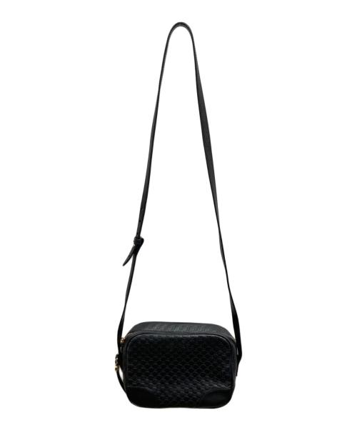 GUCCI（グッチ）GUCCI (グッチ) マイクロシグネチャーショルダーバッグ ブラックの古着・服飾アイテム