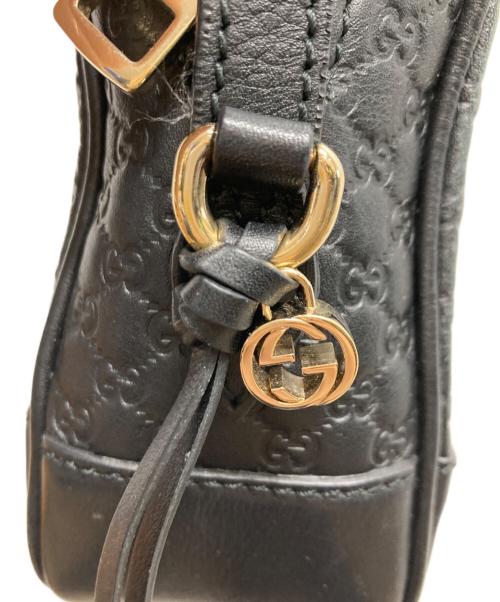 GUCCI（グッチ）GUCCI (グッチ) マイクロシグネチャーショルダーバッグ ブラックの古着・服飾アイテム