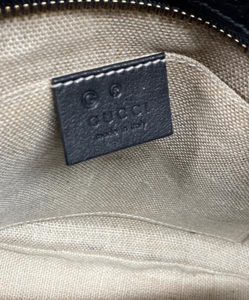 GUCCI（グッチ）GUCCI (グッチ) マイクロシグネチャーショルダーバッグ ブラックの古着・服飾アイテム