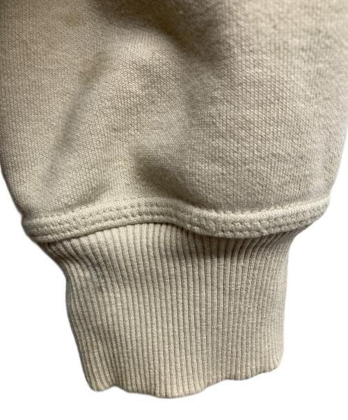 stussy（ステューシー）stussy (ステューシー) WEB ZIP HOODIE ジップパーカー ベージュ サイズ:Lの古着・服飾アイテム