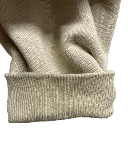 stussy（ステューシー）stussy (ステューシー) WEB ZIP HOODIE ジップパーカー ベージュ サイズ:Lの古着・服飾アイテム
