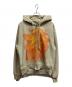 stussy（ステューシー）の古着「WEB ZIP HOODIE ジップパーカー」｜ベージュ
