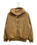 Carhartt WIPカーハート ワーク イン プログレス）の古着「WIP HOODED VISTA JACKET/Carhartt WIP」｜ブラウン