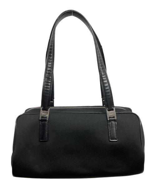 Salvatore Ferragamo（サルヴァトーレ フェラガモ）Salvatore Ferragamo (サルヴァトーレ フェラガモ) ナイロンショルダーバッグ/Salvatore Ferragamo ブラックの古着・服飾アイテム