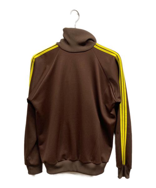 adidas（アディダス）adidas (アディダス) オールドトラックジャケット/adidas ブラウン×イエロー サイズ:XLの古着・服飾アイテム