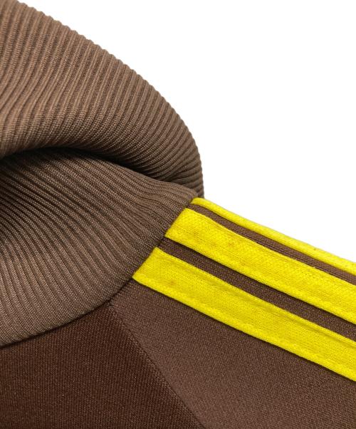 adidas（アディダス）adidas (アディダス) オールドトラックジャケット/adidas ブラウン×イエロー サイズ:XLの古着・服飾アイテム