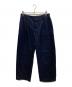 Graphpaper（グラフペーパー）の古着「WESTPOINT CHINO WIDE STRAIGHT TROUSERS/Graphpaper」｜ネイビー