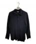 AURALEE（オーラリー）の古着「BRUSHED COTTON WOOL RIB KNIT SHIRT/AURALEE」｜ネイビー