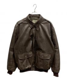 L.L.Bean（エルエルビーン）の古着「A-2ジャケット/L.L.Bean」｜ブラウン