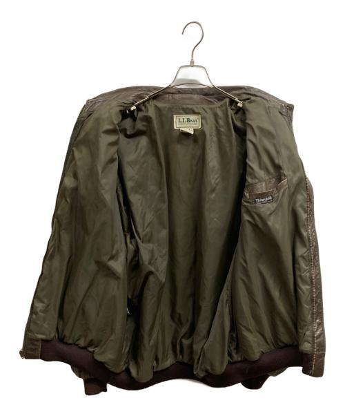 L.L.Bean（エルエルビーン）L.L.Bean (エルエルビーン) A-2ジャケット/L.L.Bean ブラウン サイズ:	XL TALLの古着・服飾アイテム