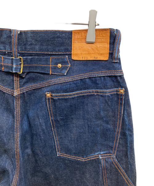 ATLAST & CO（アットラスト）ATLAST & CO (アットラスト) 173デニムペインターパンツ/ATLAST & CO インディゴ サイズ:W34の古着・服飾アイテム