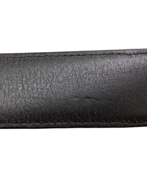 BOTTEGA VENETA（ボッテガベネタ）BOTTEGA VENETA (ボッテガベネタ) イントレチャート ベルト/BOTTEGA VENETA ブラック サイズ:38IN / 95CMの古着・服飾アイテム