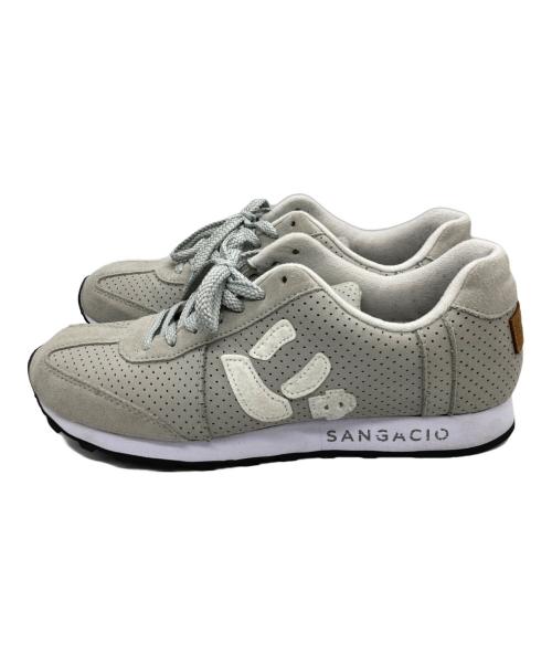 Sangacio（サンガッチョ）SANGACIO (サンガッチョ) ローカットスニーカー/	SANGACIO グレー サイズ:26の古着・服飾アイテム