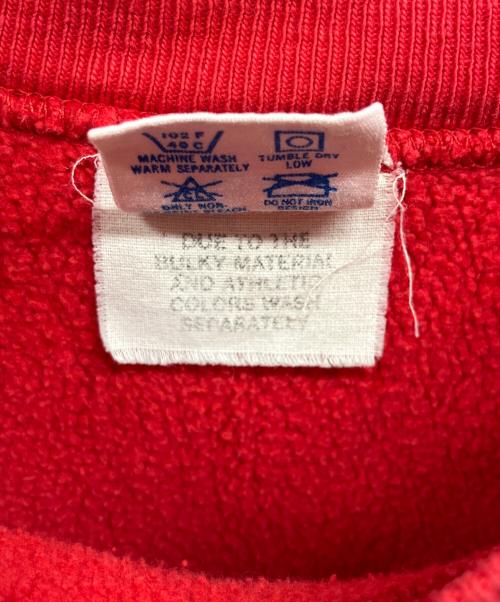 Champion REVERSE WEAVE（チャンピオン リバース ウィーブ）Champion REVERSE WEAVE (チャンピオン リバース ウィーブ) 80’sカレッジリバースウィーブスウェット レッド サイズ:XLの古着・服飾アイテム