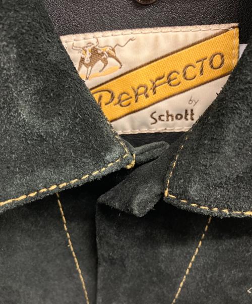 Schott（ショット）Schott (ショット) スウェードジャケット/Schott ブラック サイズ:sの古着・服飾アイテム