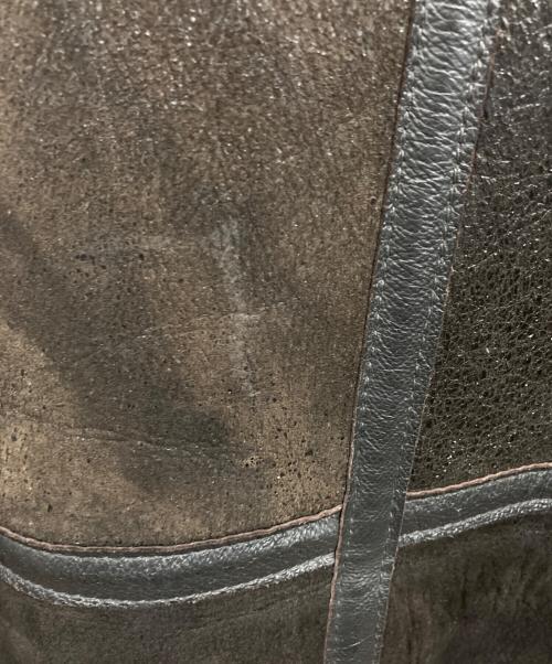 Schott（ショット）Schott (ショット) B-3フライトジャケット/Schott ダークブラウン・ブラック サイズ:38の古着・服飾アイテム