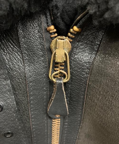 Schott（ショット）Schott (ショット) B-3フライトジャケット/Schott ダークブラウン・ブラック サイズ:38の古着・服飾アイテム