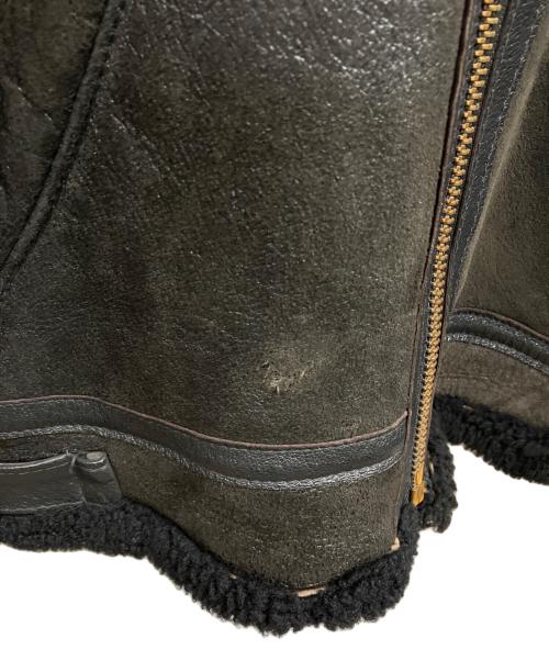 Schott（ショット）Schott (ショット) B-3フライトジャケット/Schott ダークブラウン・ブラック サイズ:38の古着・服飾アイテム