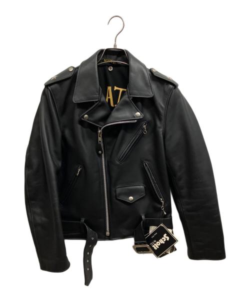 Schott（ショット）Schott (ショット) ワンスタージャケット/Schott ブラック サイズ:36の古着・服飾アイテム