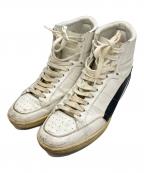Saint Laurent Parisサンローランパリ）の古着「ハイカットスニーカー/	Saint Laurent Paris」｜ホワイト