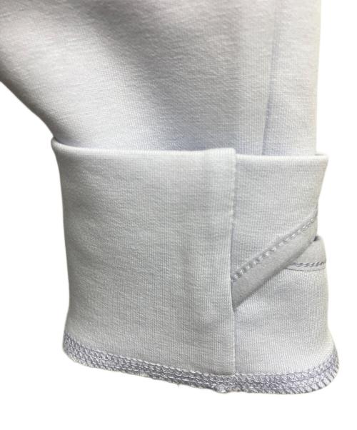 LACOSTE（ラコステ）LACOSTE (ラコステ) ワイド＆クロップドフードスウェットパーカー/LACOSTE パープル サイズ:Lの古着・服飾アイテム