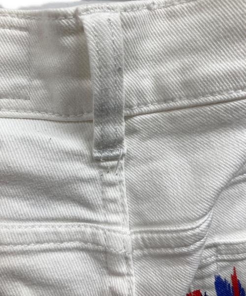 DOLCE & GABBANA（ドルチェ＆ガッバーナ）DOLCE & GABBANA (ドルチェ＆ガッバーナ) スキニーパンツ/POLO RALPH LAUREN ホワイト サイズ:50の古着・服飾アイテム