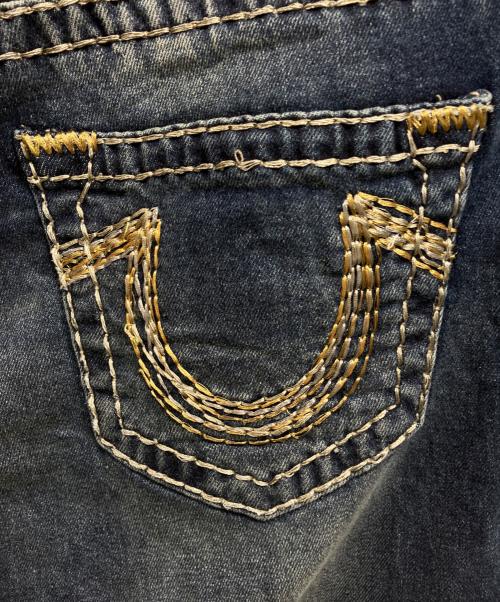 TRUE RELIGION（トゥルー レリジョン）TRUE RELIGION (トゥルー レリジョン) BOBBI LR BAGGY LUREXデニムパンツ インディゴ サイズ:73.5cm (W29) 未使用品の古着・服飾アイテム