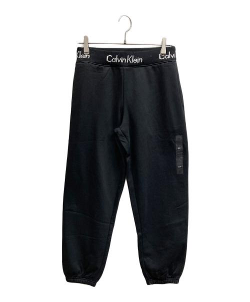 Calvin Klein Jeans（カルバンクラインジーンズ）Calvin Klein Jeans (カルバンクラインジーンズ) スウェットパンツ/Calvin Klein Jeans ブラック サイズ:S 未使用品の古着・服飾アイテム