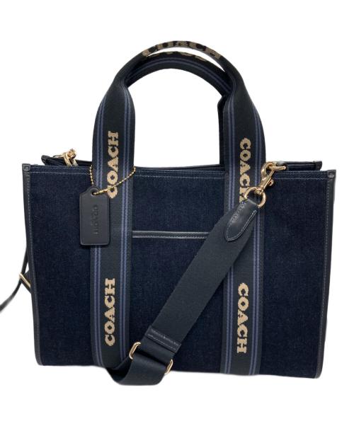 COACH（コーチ）COACH (コーチ) Parker Top Handleハンドバッグ/COACH ブラックの古着・服飾アイテム