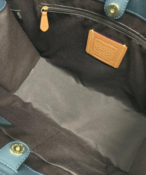 COACH（コーチ）COACH (コーチ) Parker Top Handleハンドバッグ/COACH ブラックの古着・服飾アイテム