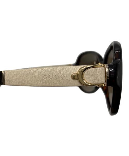 GUCCI（グッチ）GUCCI (グッチ) サングラス/GUCCI ブラウンの古着・服飾アイテム