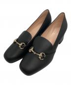 GUCCIグッチ）の古着「ヒールパンプス/	GUCCI」｜ブラック