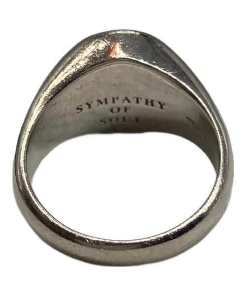 sympathy of soul（シンパシーオブソウル）SYMPATHY OF SOUL (シンパシーオブソウル) OVAL SIGNATURE RING/	SYMPATHY OF SOUL シルバー サイズ:11号の古着・服飾アイテム