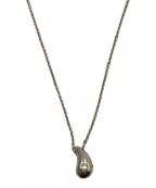 TIFFANY & Co.ティファニー）の古着「ティアドロップネックレス/Tiffany & Co.」｜シルバー