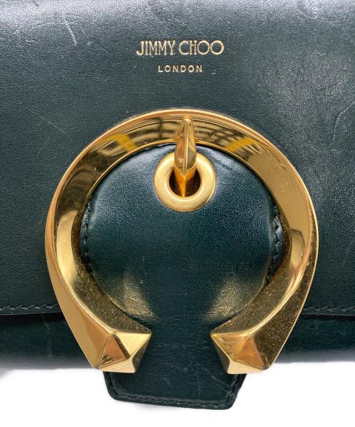 JIMMY CHOO（ジミーチュウ）JIMMY CHOO (ジミーチュウ) ショルダーバッグ/JIMMY CHOO ダークグリーンの古着・服飾アイテム