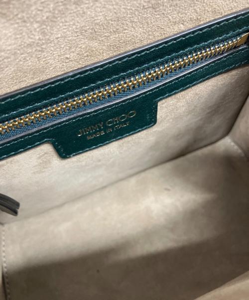 JIMMY CHOO（ジミーチュウ）JIMMY CHOO (ジミーチュウ) ショルダーバッグ/JIMMY CHOO ダークグリーンの古着・服飾アイテム