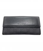 GUCCIグッチ）の古着「長財布」｜ブラック